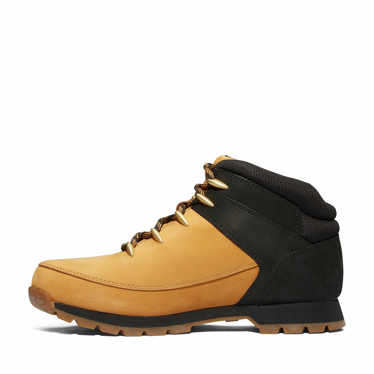Euro Sprint Mid Lace Leather Ankle Boots camel/black, TIMBERLAND