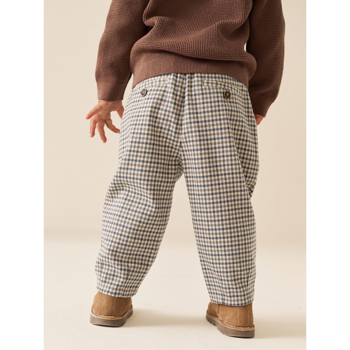 Pantalon habillé confortable vérin neutre bleu, NEXT