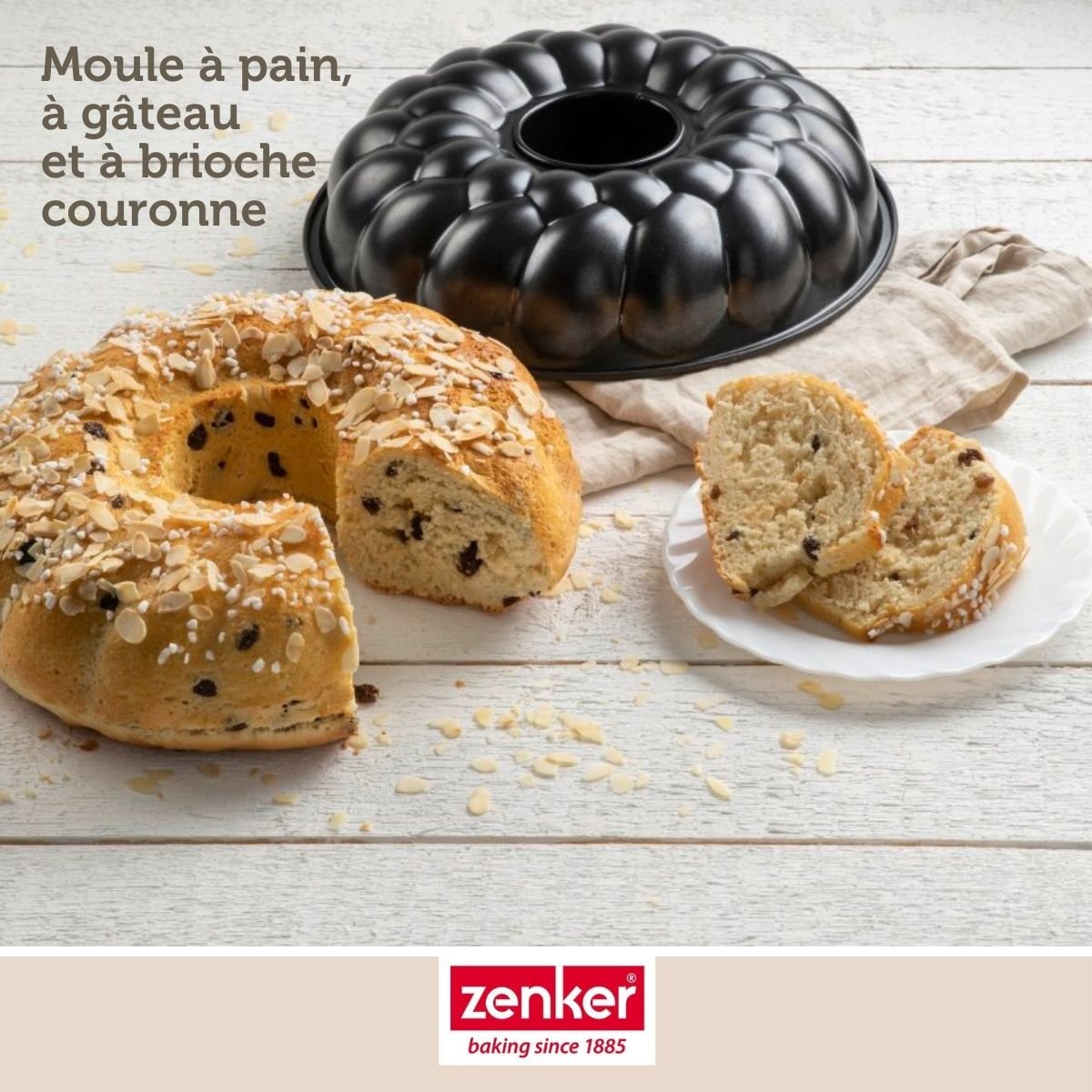 Set de 5 ustensiles de pâtisserie moule à gâteaux bol spatule noir, ZENKER