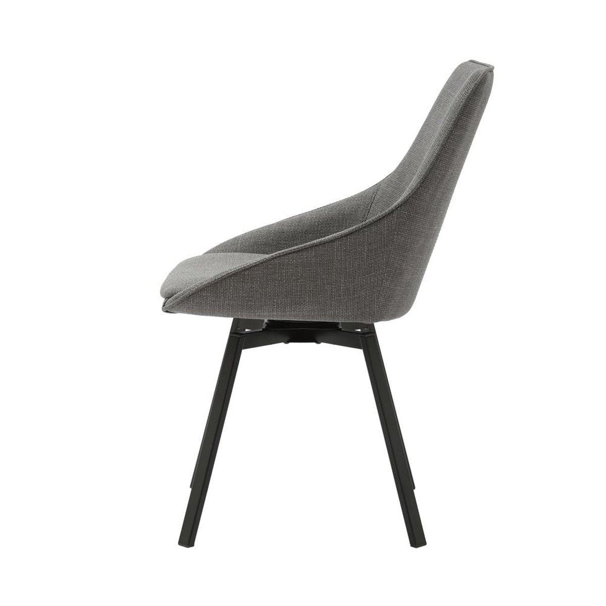 Chaise repas pivotante gris gris clair, ZAGO