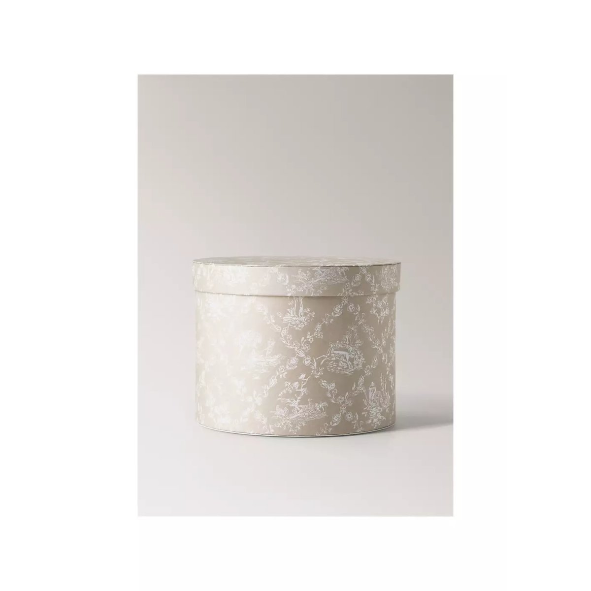 Boîte moyenne pour enfant imprimée marron moyen, MANGO HOME
