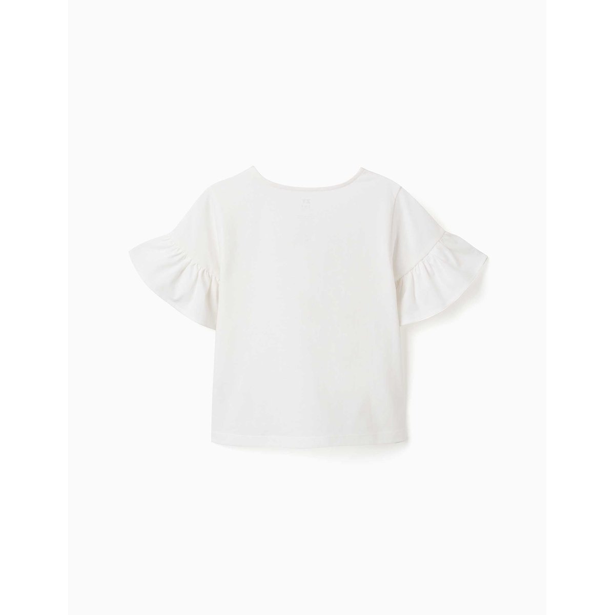 T-shirt en coton avec imprimé More Love beige clair, ZIPPY
