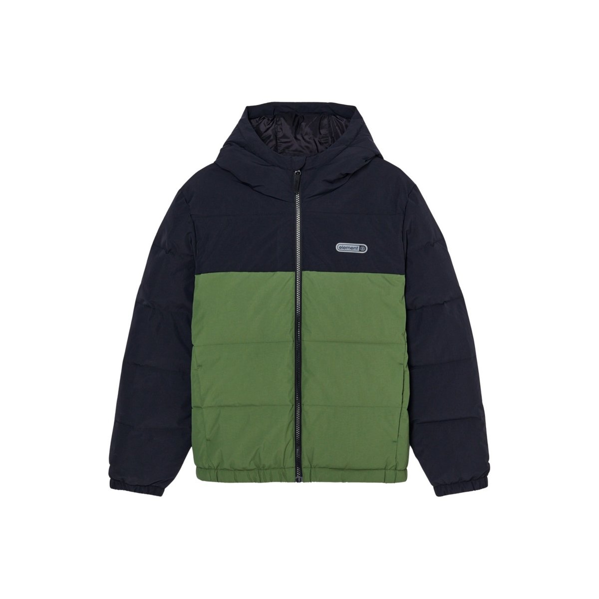 Doudoune CLASSIC HOODED vert bronze green, ELEMENT