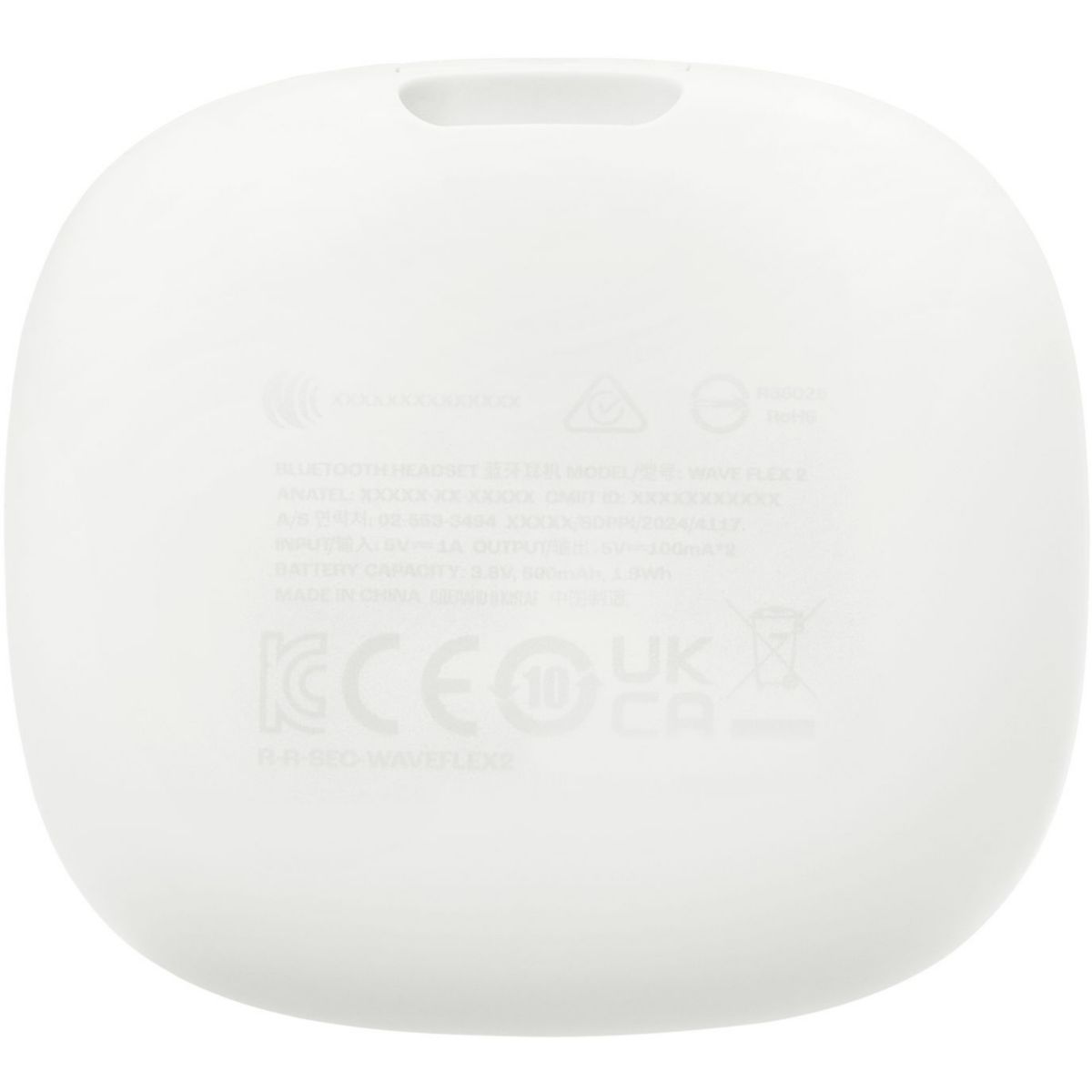 Ecouteurs Wave Flex 2 Blanc blanc, JBL