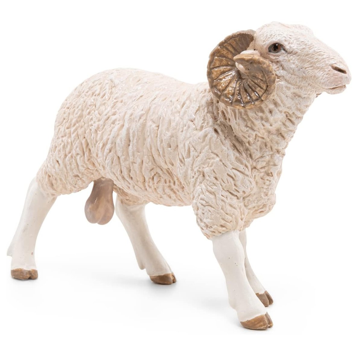 Figurine Bélier beige, PAPO