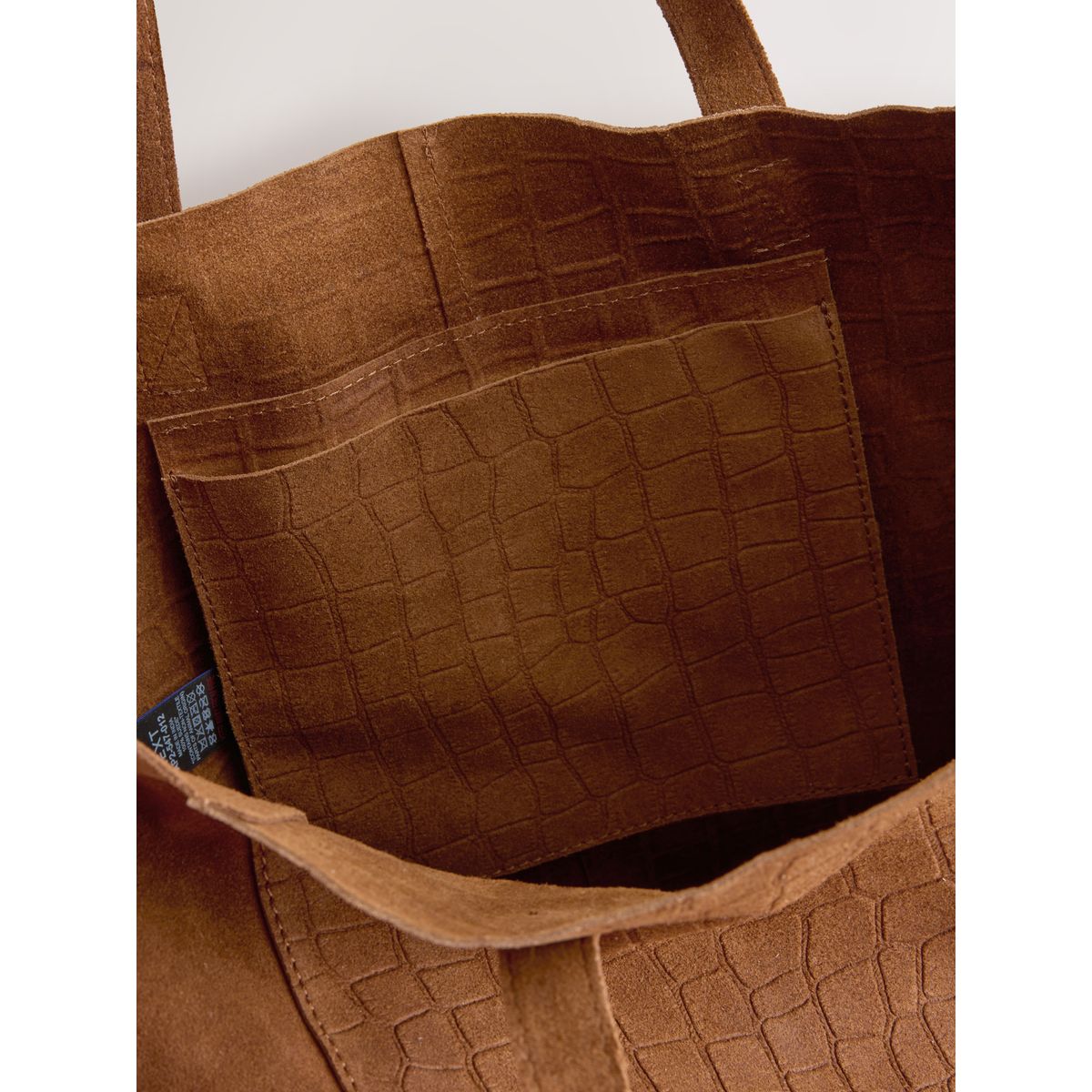 Sac cabas daim brun, NEXT