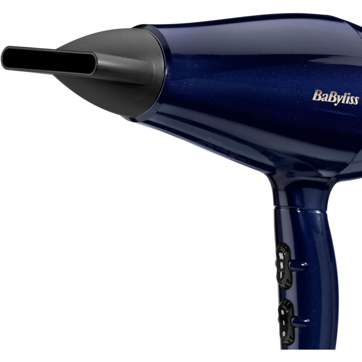 Sèche cheveux professionnel Black Onyx 5911E Made in Italy couleur unique, BABYLISS