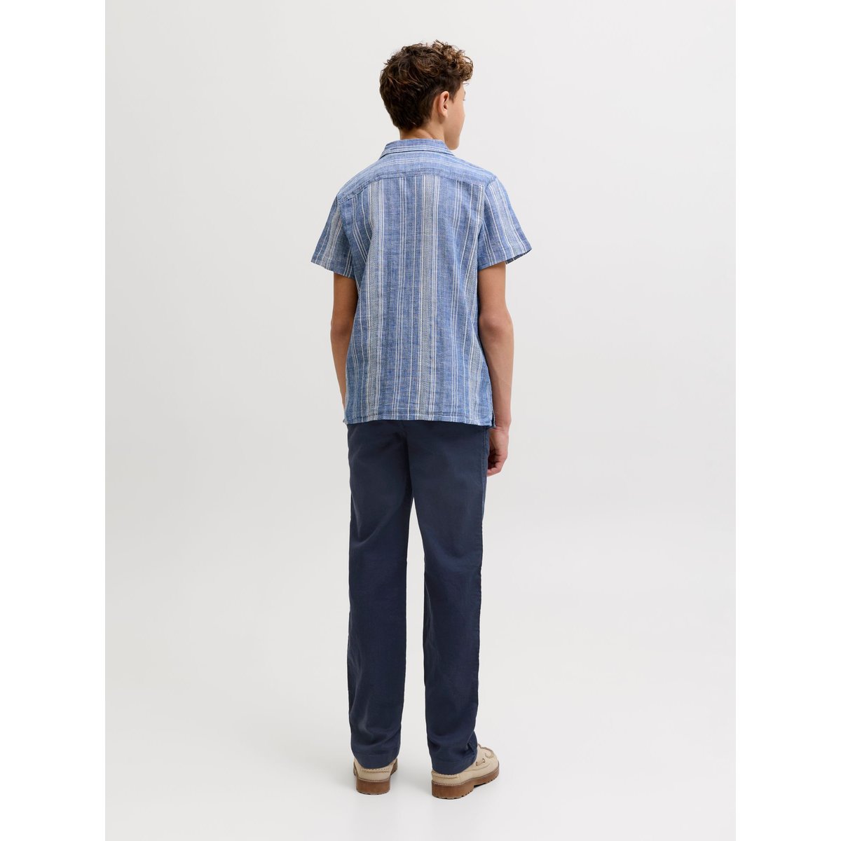 Pantalon Coupe Décontractée dark navy, JACK & JONES JUNIOR