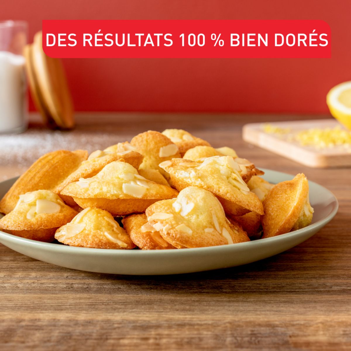 Moule à madeleine Perfectbake mini madeleine noir, TEFAL