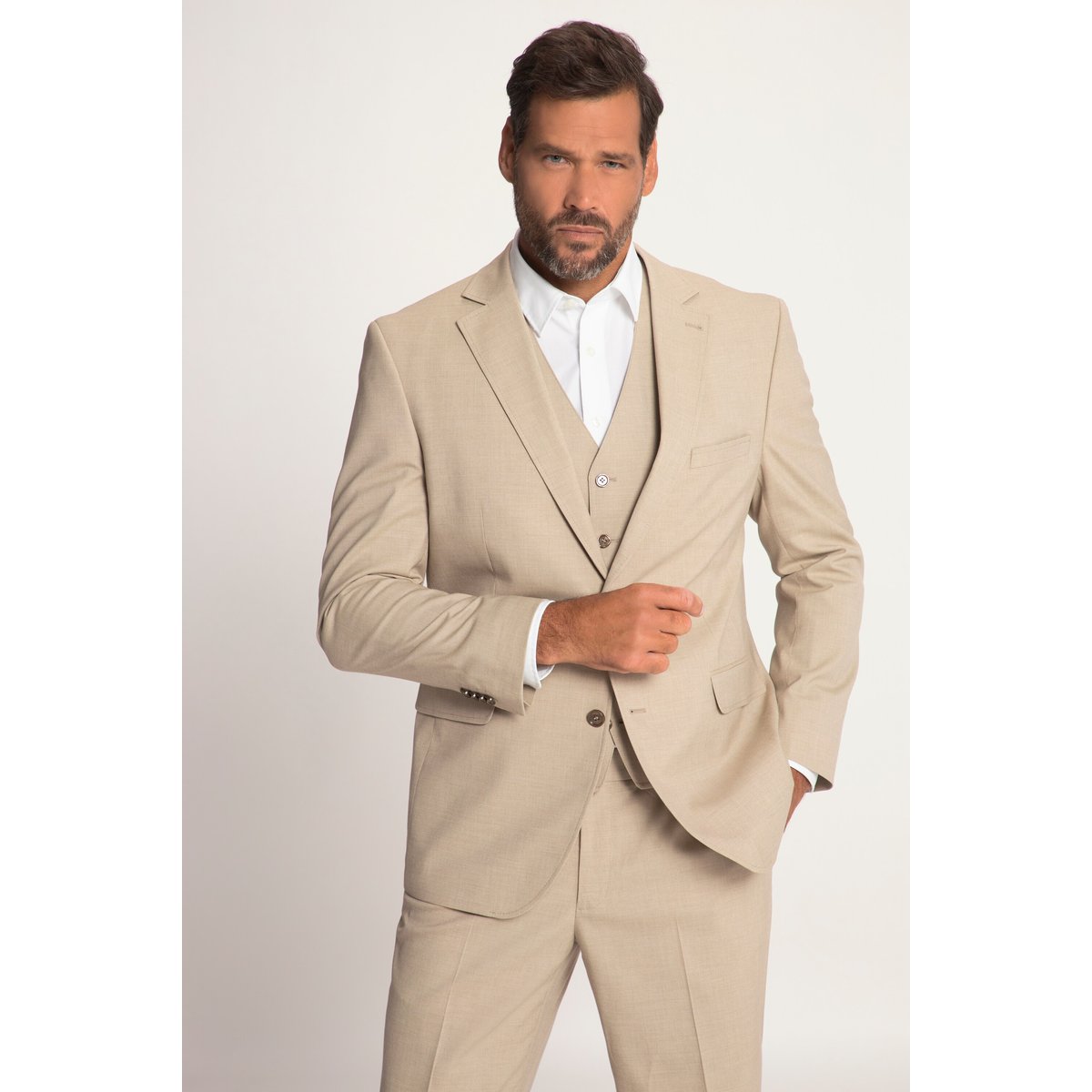 Veston finition FLEXNAMIC® gris de sable, JP1880