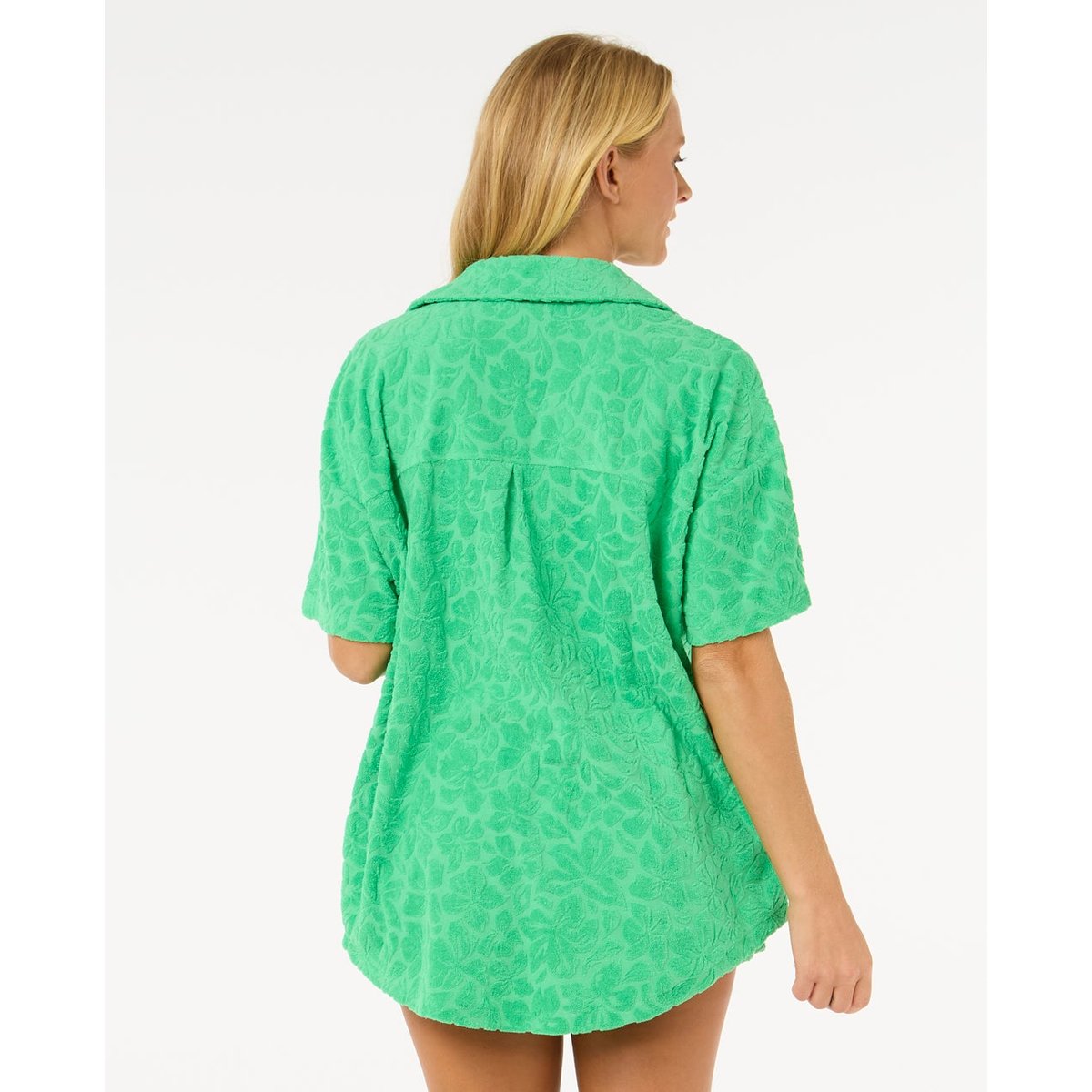 Chemise LAS DALIAS TERRY SHIRT vert clair, RIP CURL
