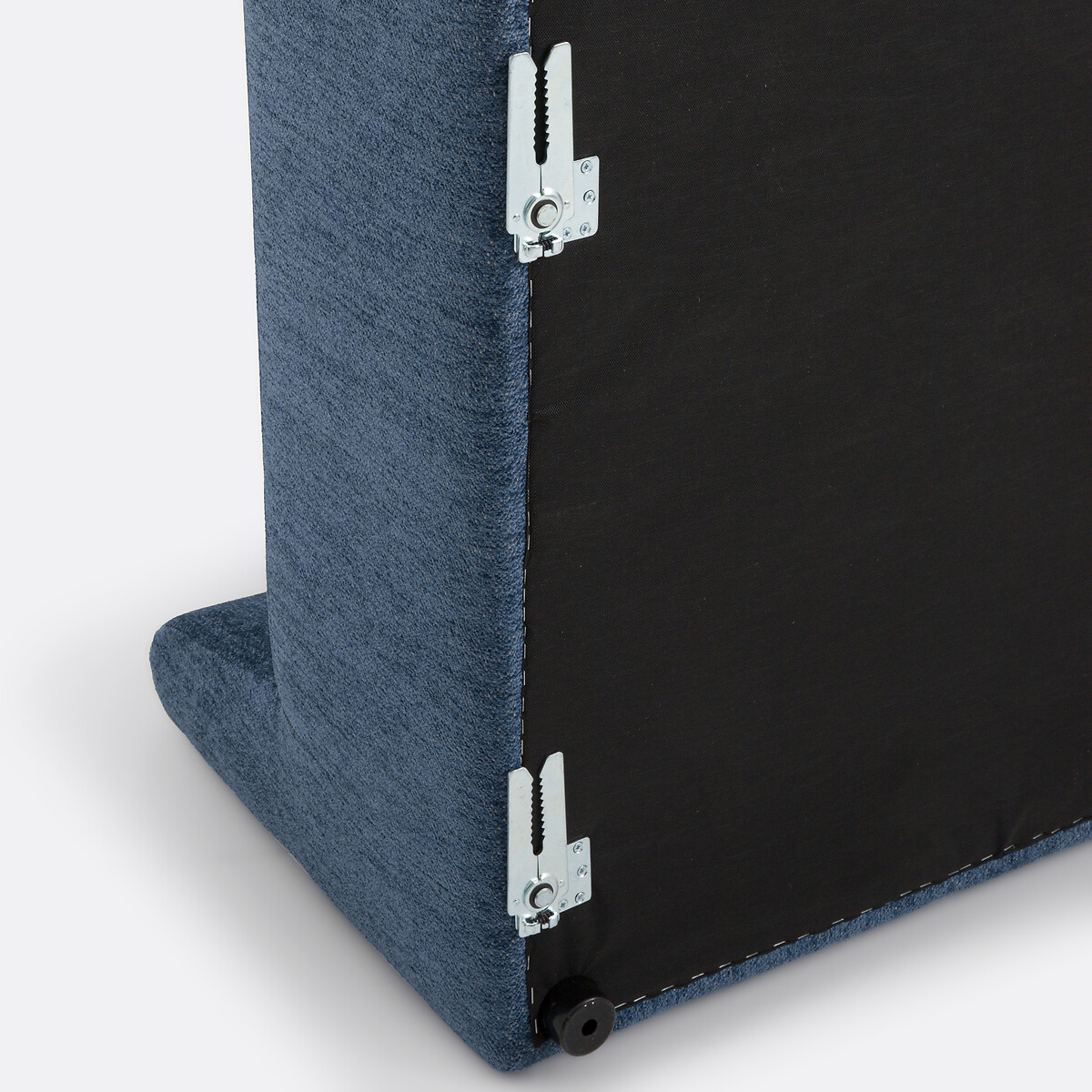 Modulaire 2-zitsbank Monica in gemêleerd chenille nachtblauw, LA REDOUTE INTERIEURS