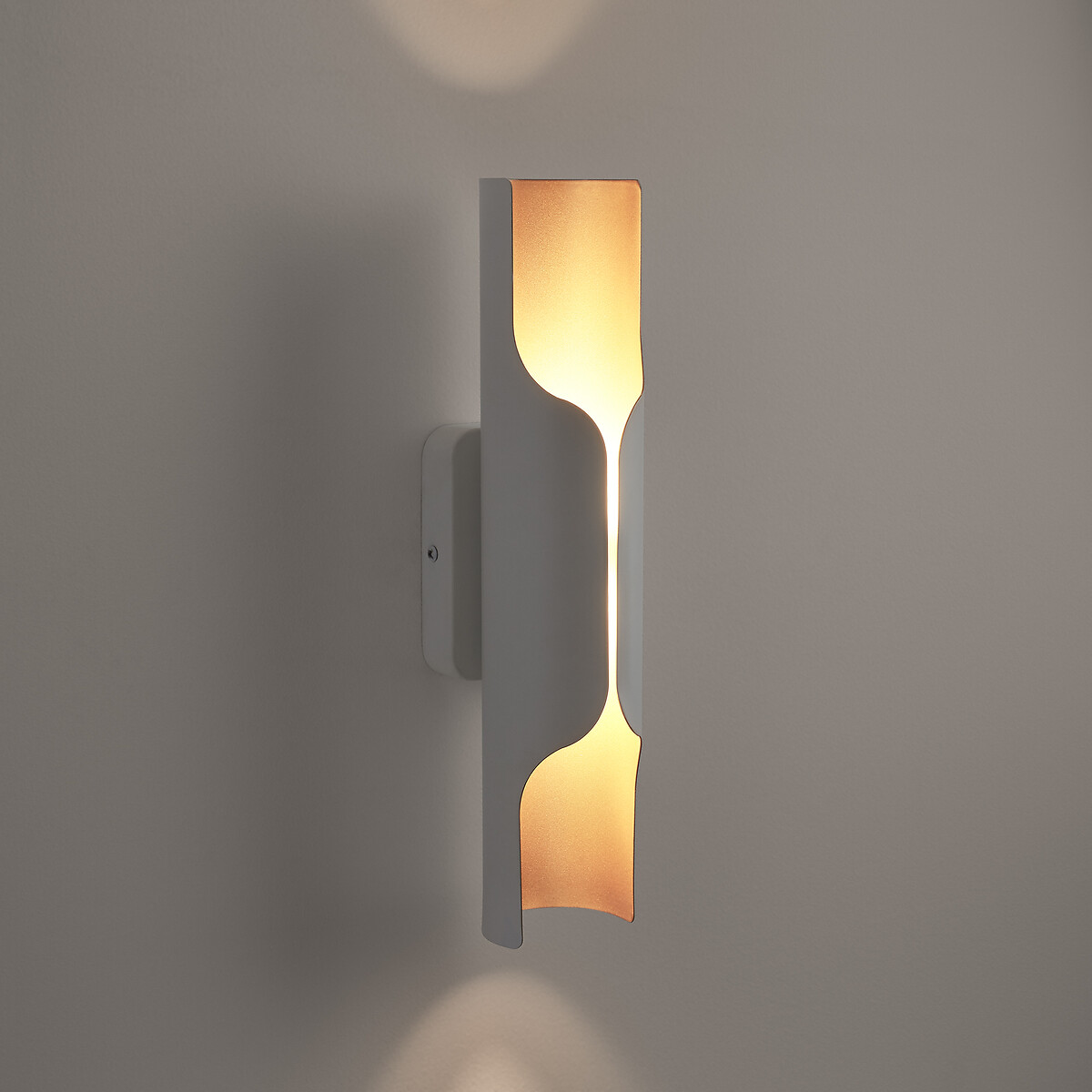 Henrio Iron Simple Wall Light white, AM.PM