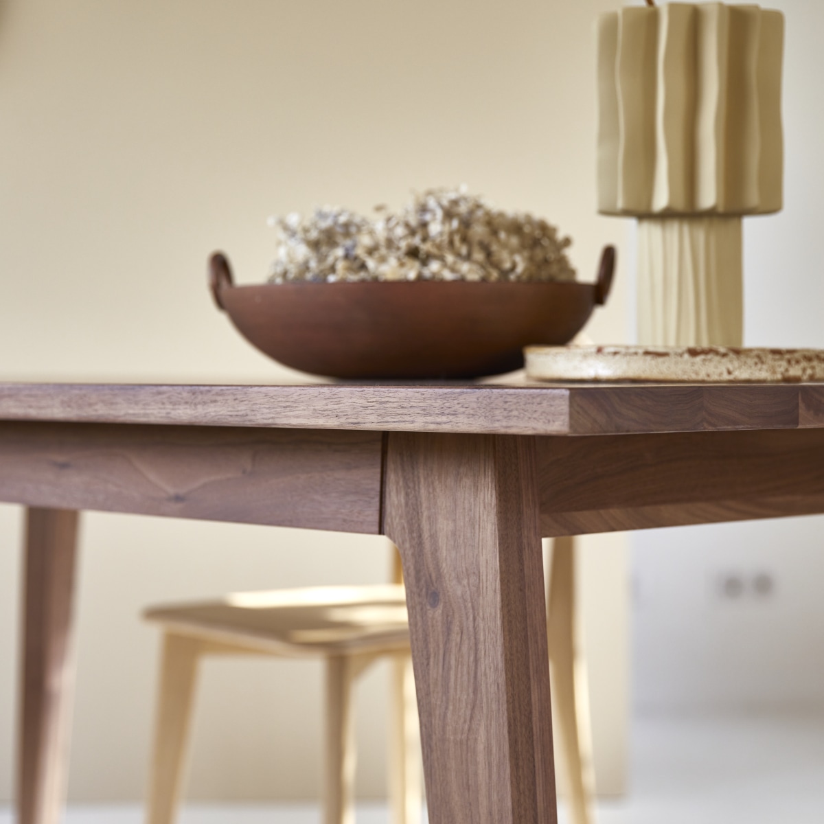 Table à manger, ESMÉE marron, TIKAMOON