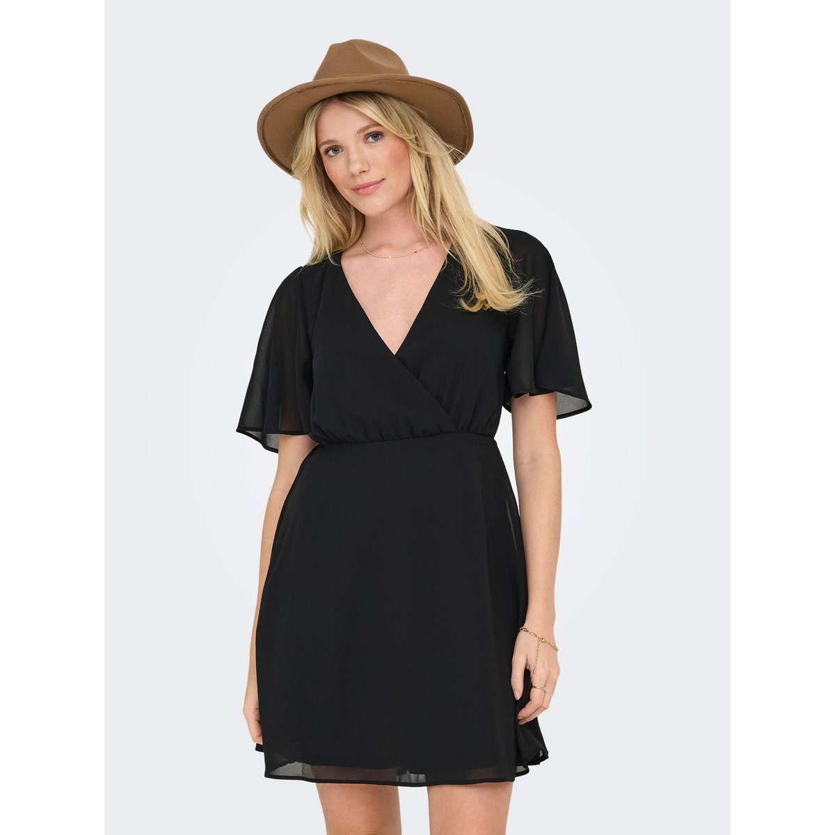 Robe noire - black, ONLY