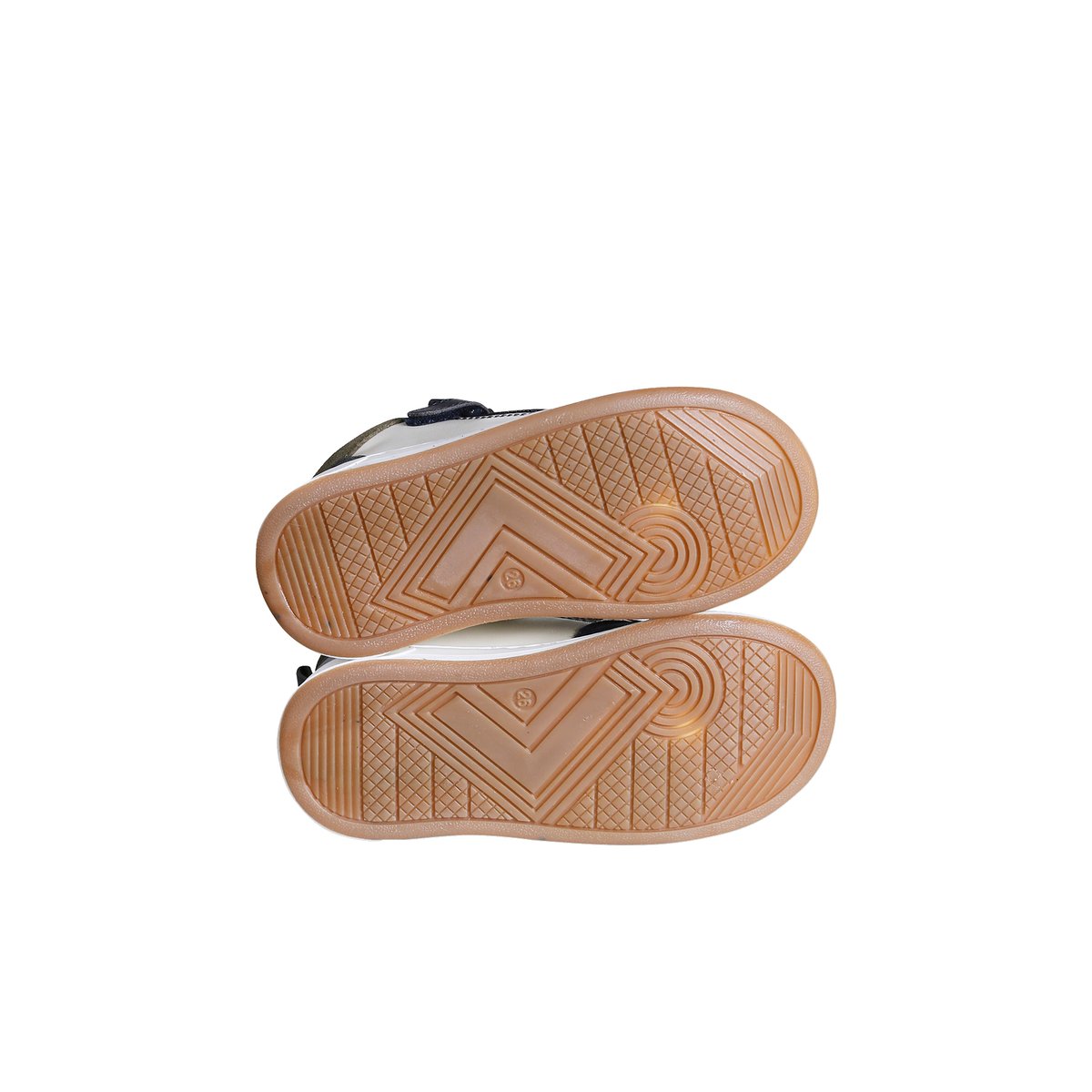 Baskets lacées et zippées marine, VERTBAUDET
