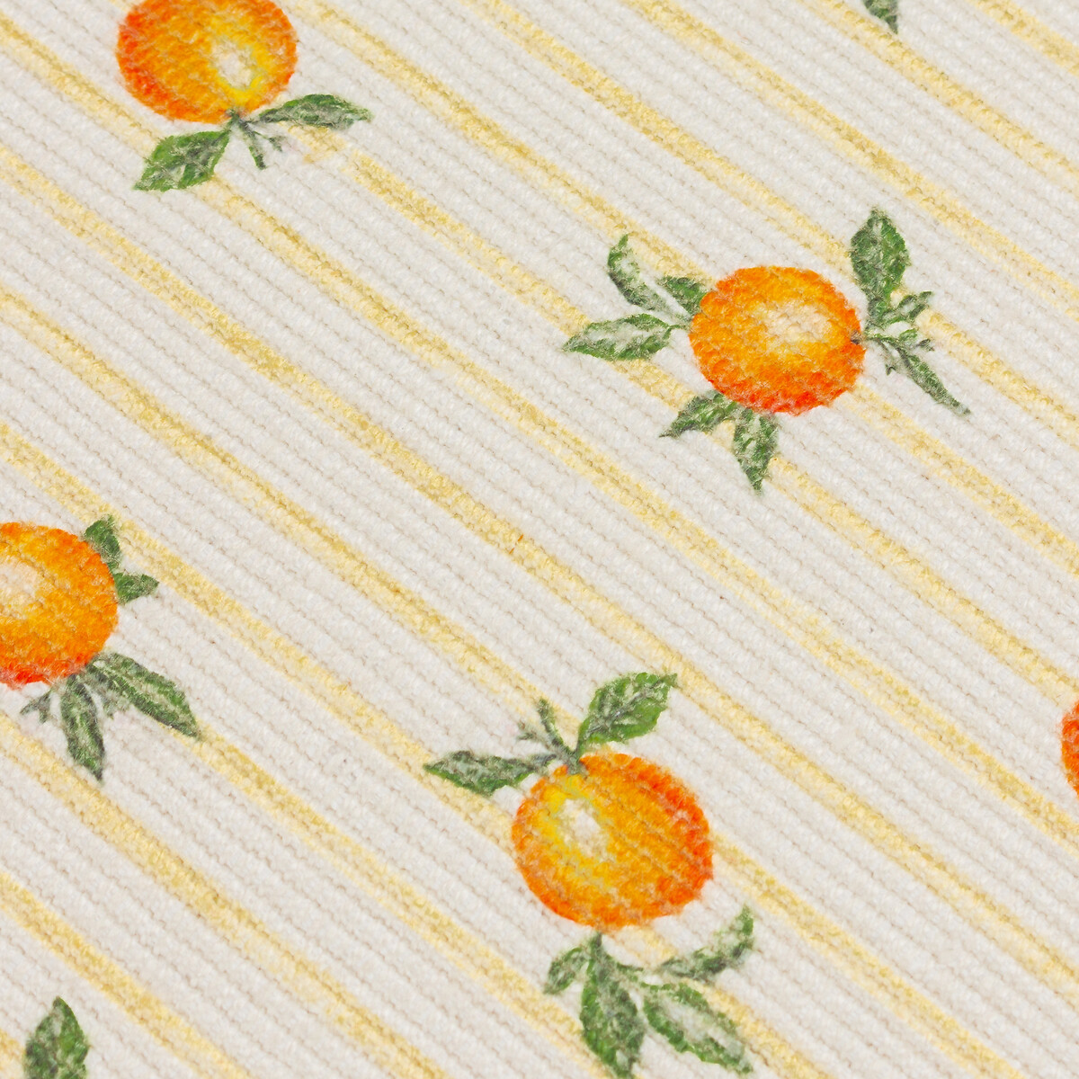 Set of 4 Fruits Oranges Indoor/Outdoor Placemats yellow, FURN.