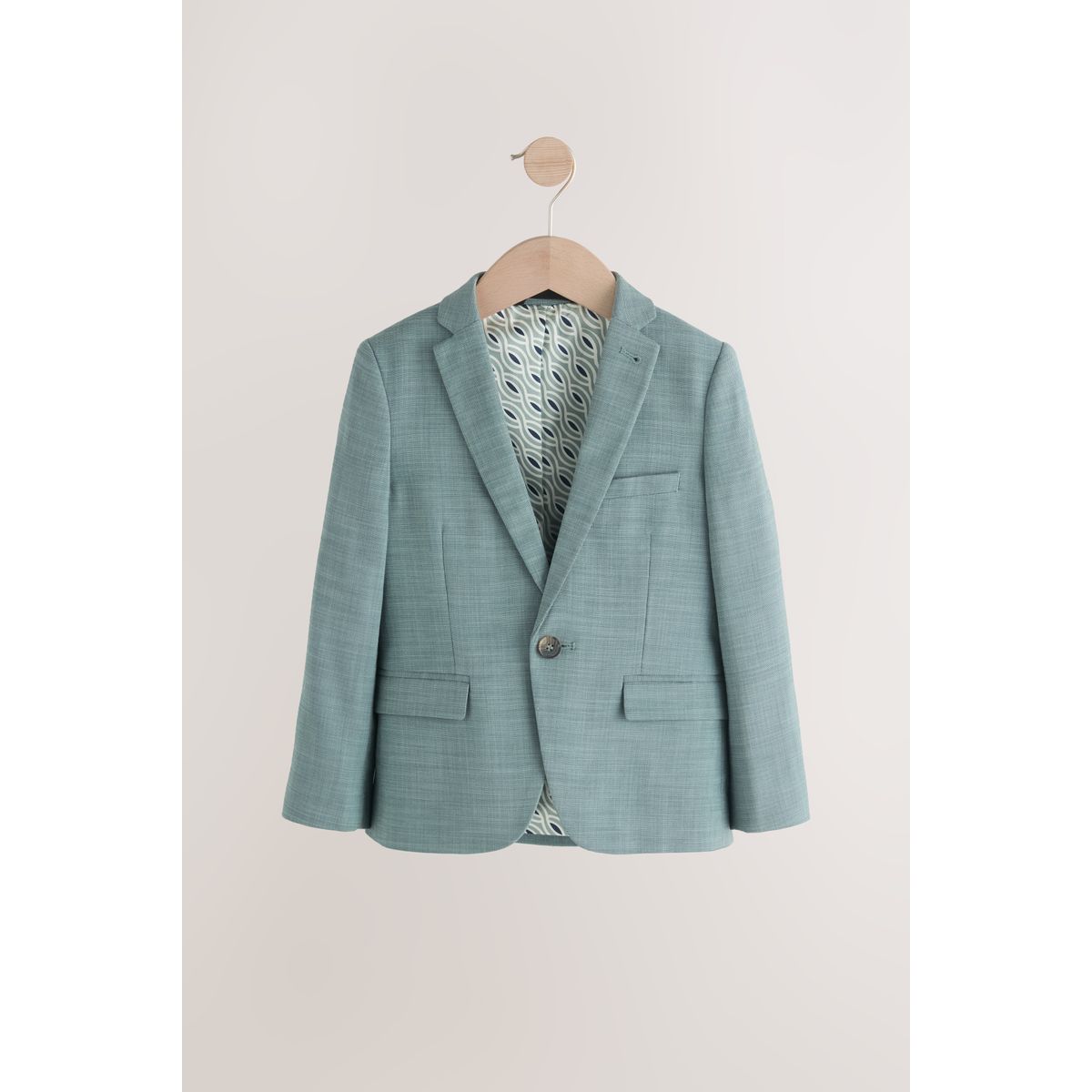 Veste de costume skinny bleu sarcelle bleu sarcelle, NEXT
