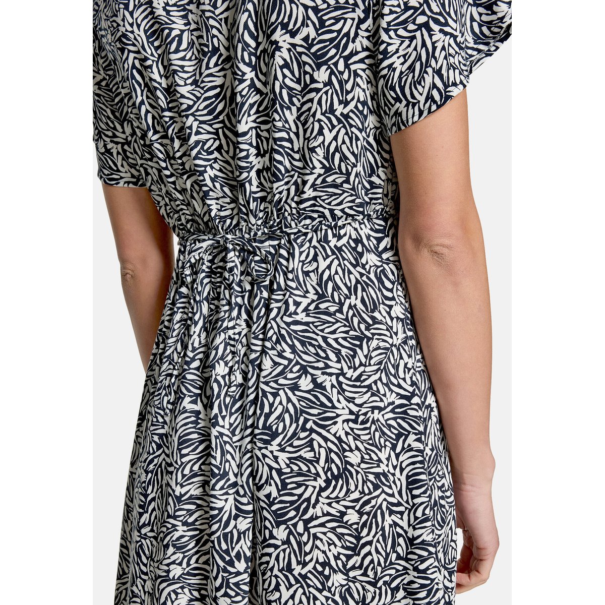 Mini-robe à imprimé dark blue/cream, ZERO