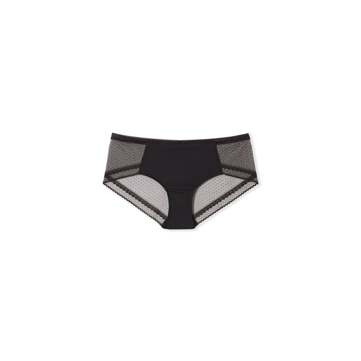 Shorty avec détails en dentelle PURE DREAM noir, ETAM