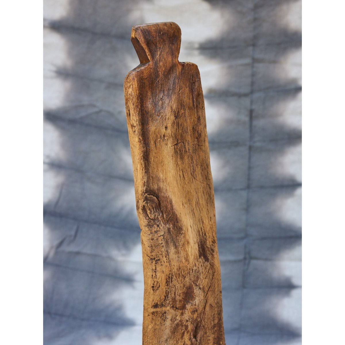 Assise exotique en bois Ernest N°1056 - Bon état bois foncé, DEBONGOUT