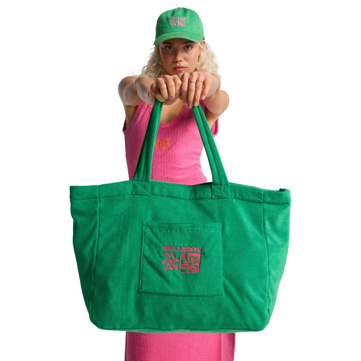 Tote bag BEACH GIRL vert summer green, BILLABONG