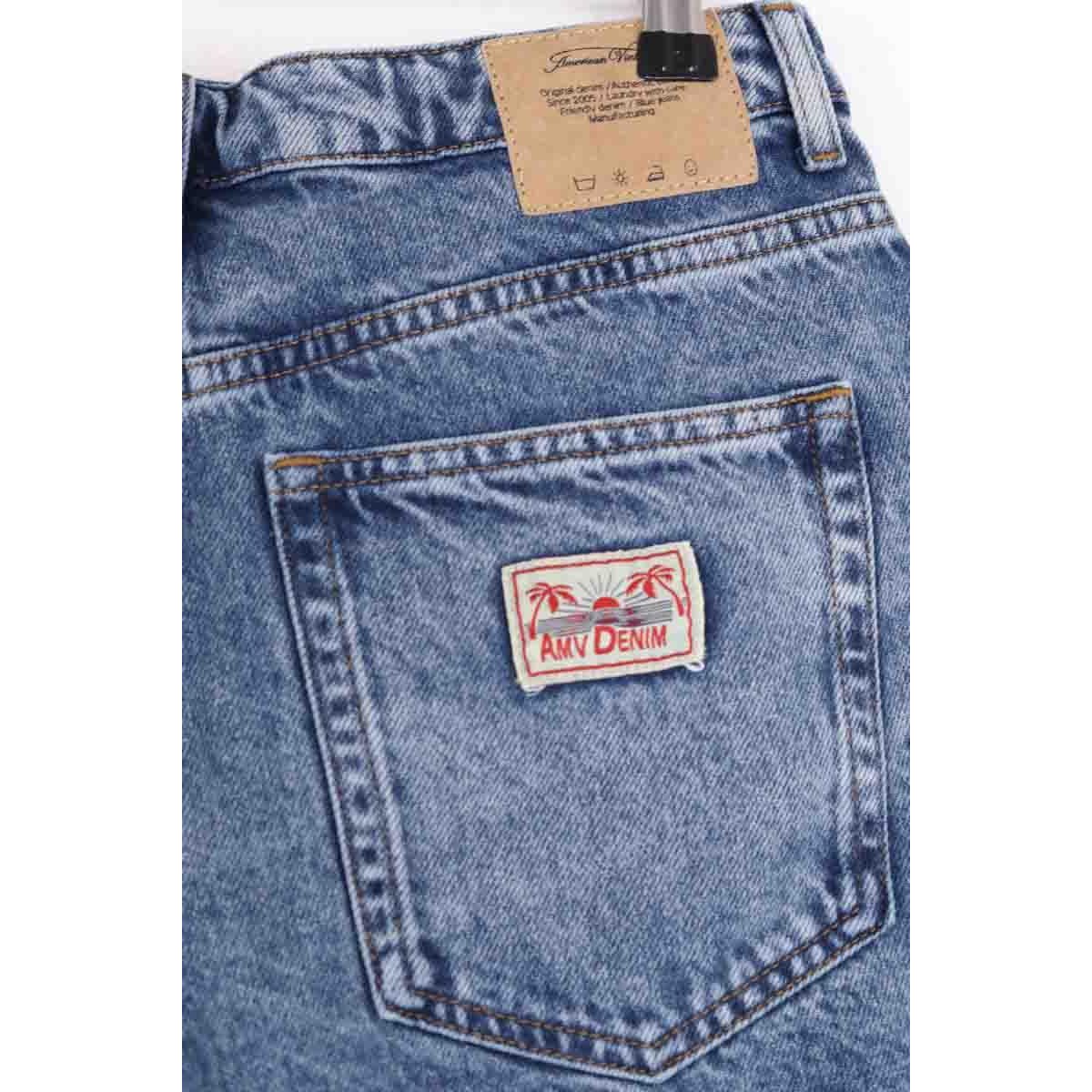 Mini short - Très Bon État bleu, AMERICAN VINTAGE