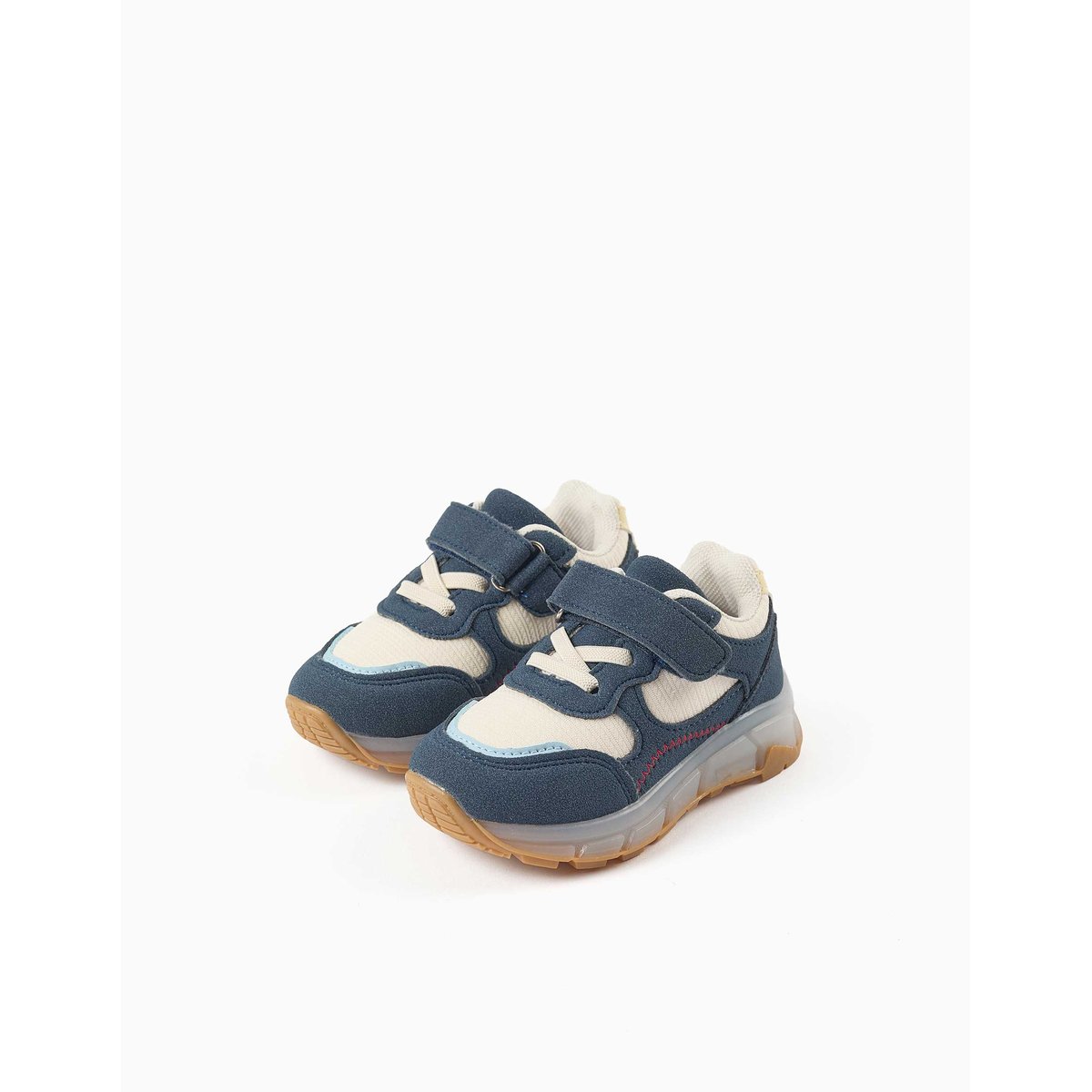 Baskets lumineuses avec semelle antidérapante multicolore, ZIPPY