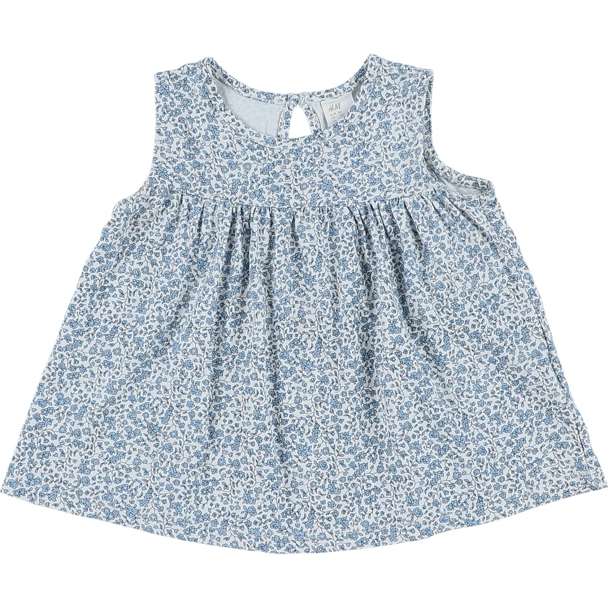 T-shirt - Très bon état blanc;bleu, H&M