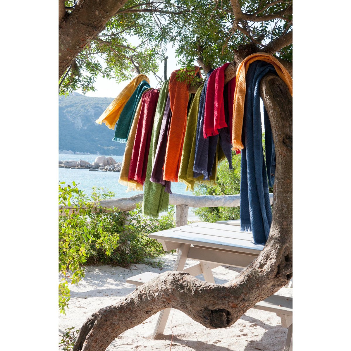 Drap de bain Zoe carbone, VIVARAISE