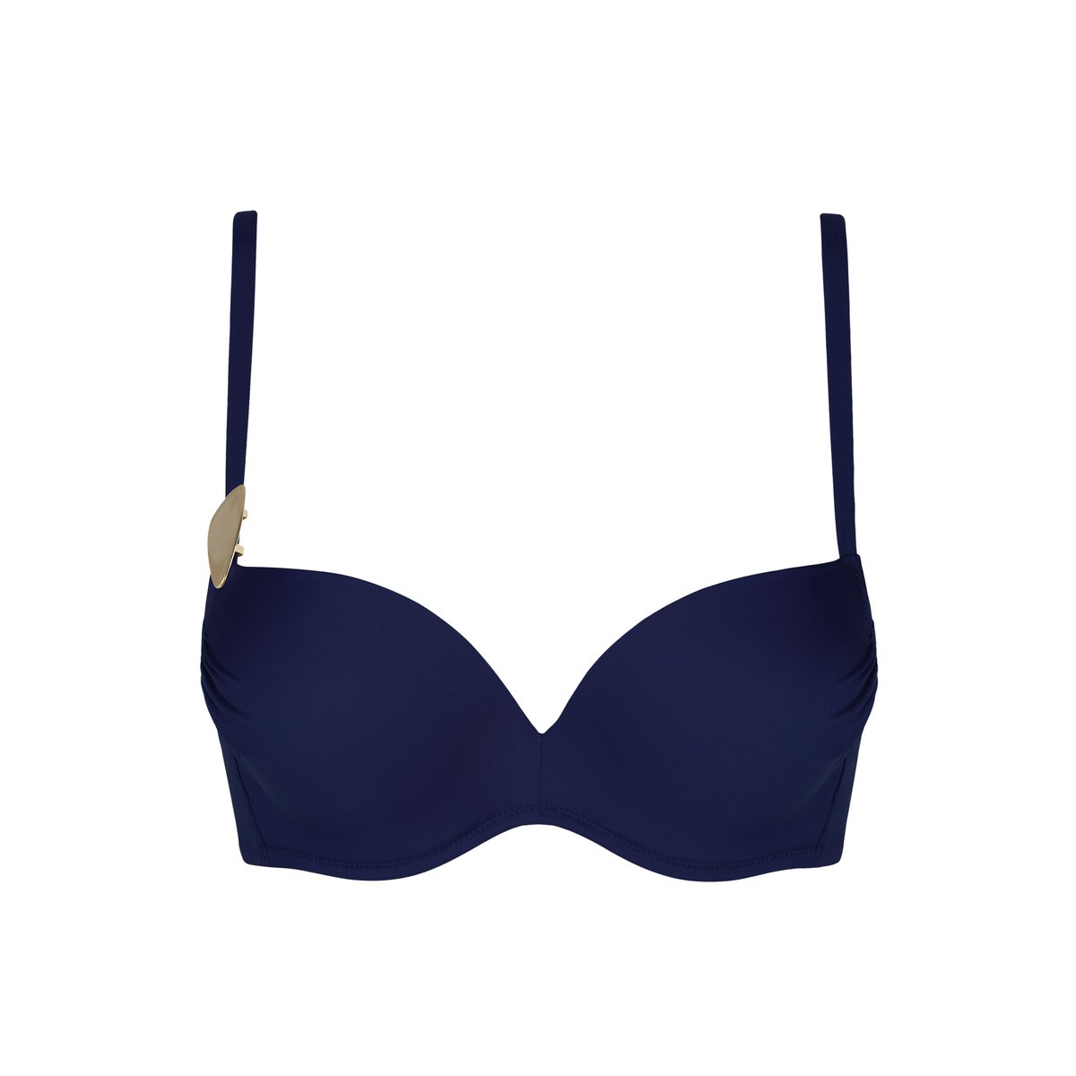 Haut maillot de bain push-up Okinawa bleu, LISCA