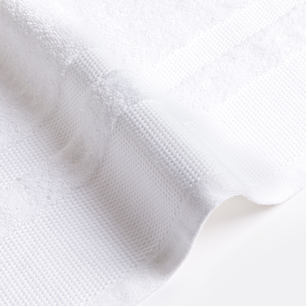 Maxi drap de bain en coton Égyptien 600g/m2, Kheops blanc, LA REDOUTE INTERIEURS