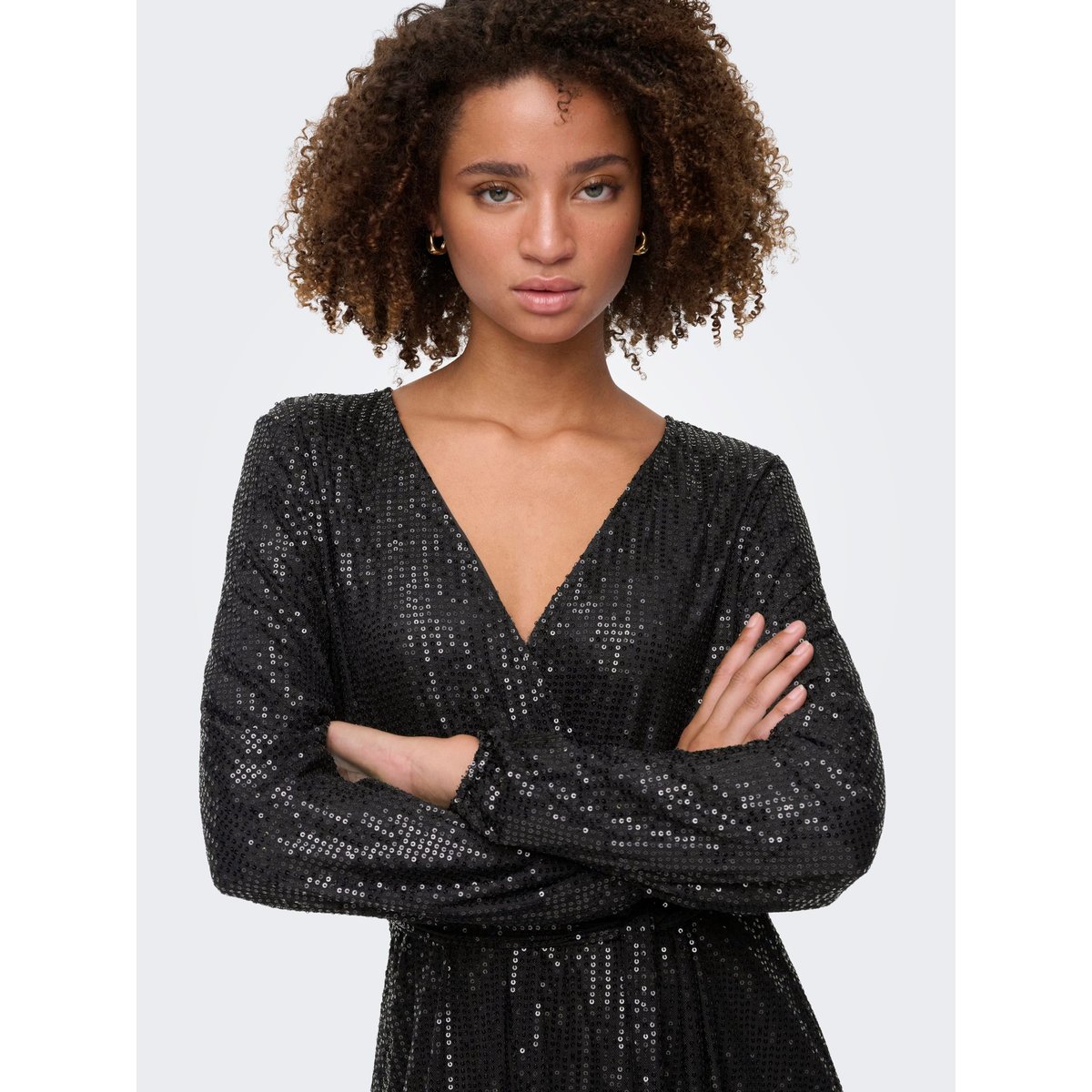 Robe ONLANNI Robe courte noire - black, ONLY
