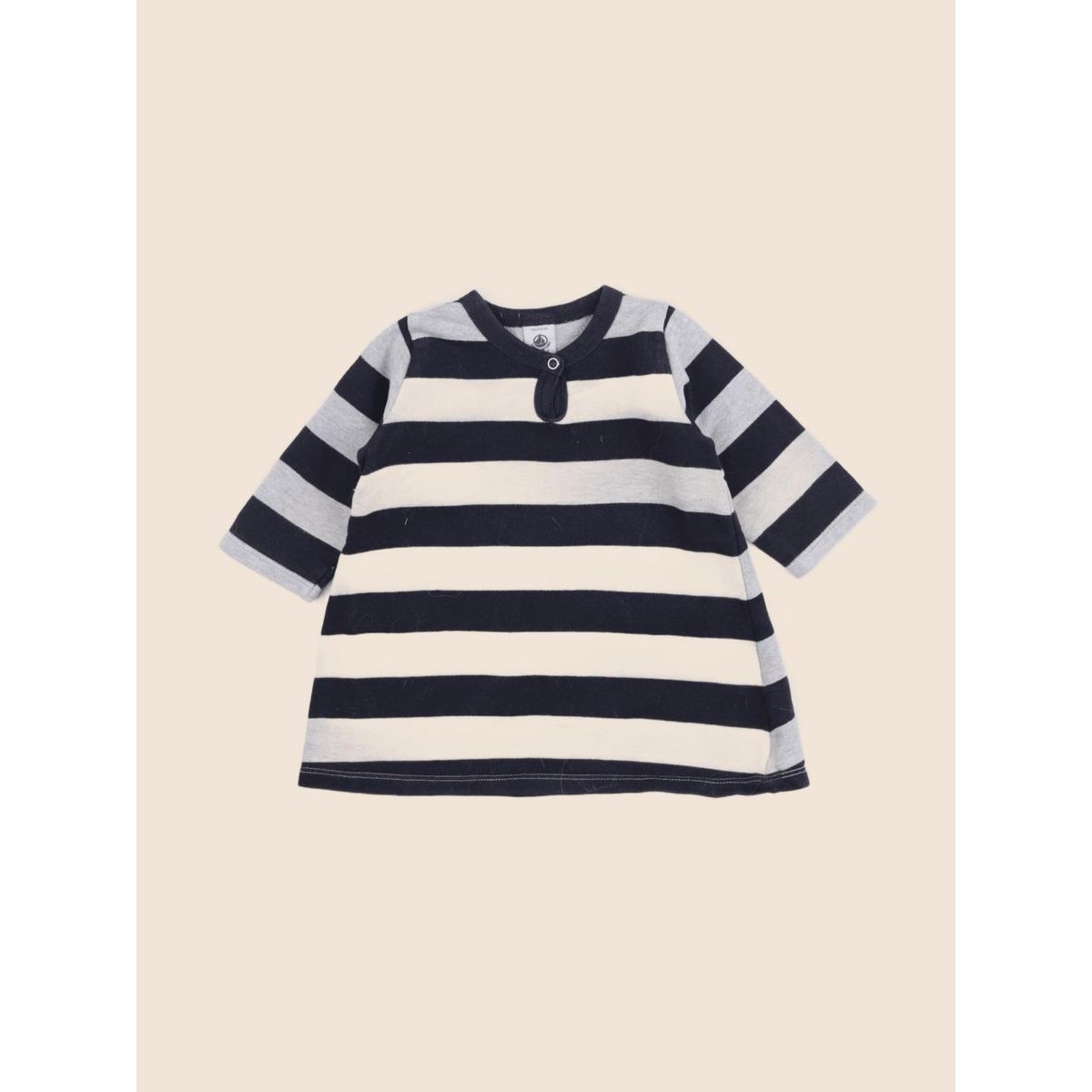 Robe - Très bon état gris, PETIT BATEAU