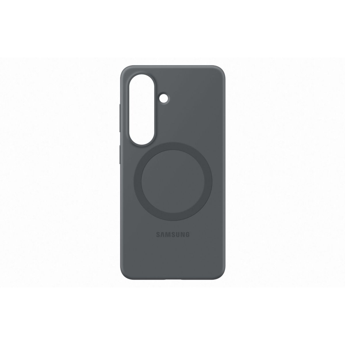 Coque silicone S26 noir couleur unique, SAMSUNG