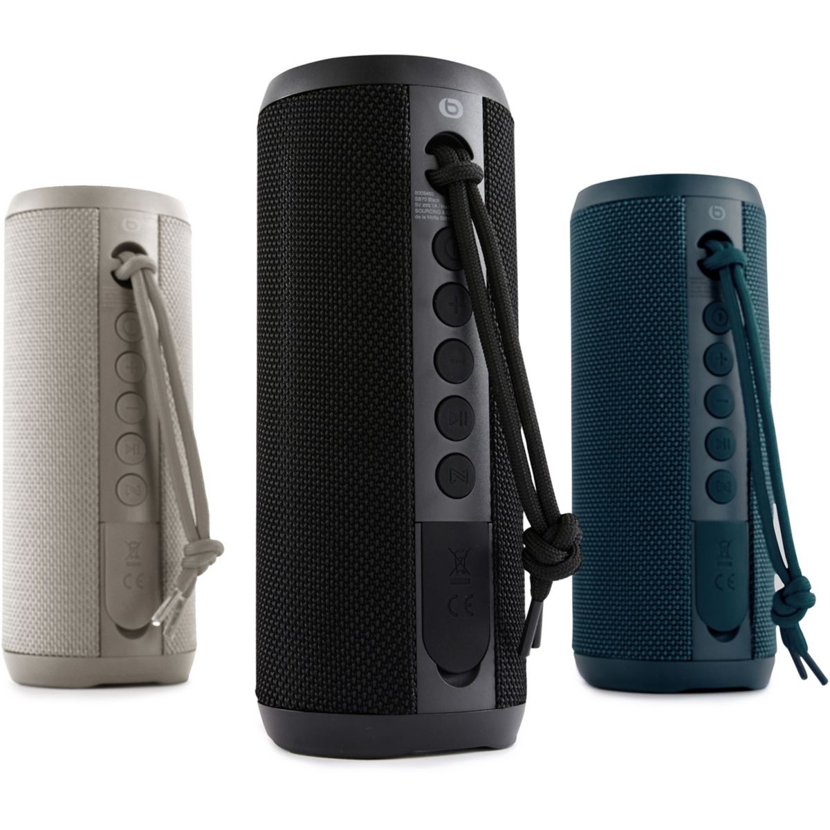 Enceinte portable SB70 ECODESIGN Bleue USB-C couleur unique, ESSENTIEL B
