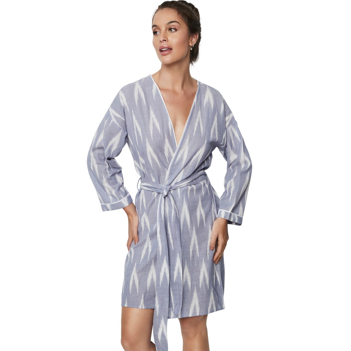 Déshabillé HOMEWEAR P101 bleu, SELMARK