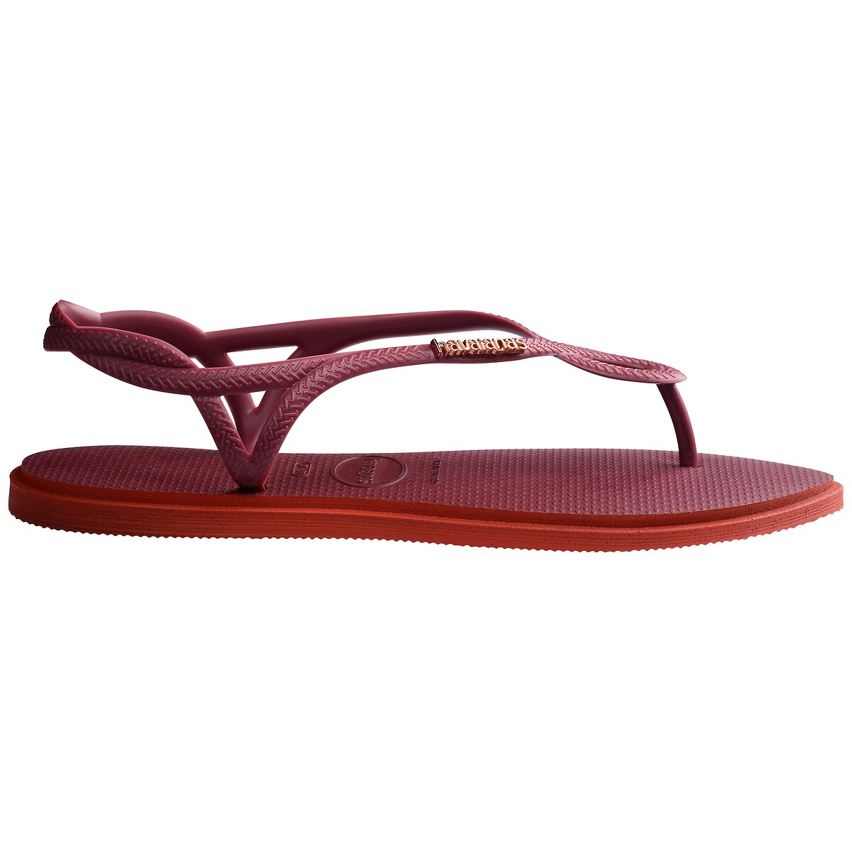 Sandales entre-doigts Luna Point bordeaux, HAVAIANAS