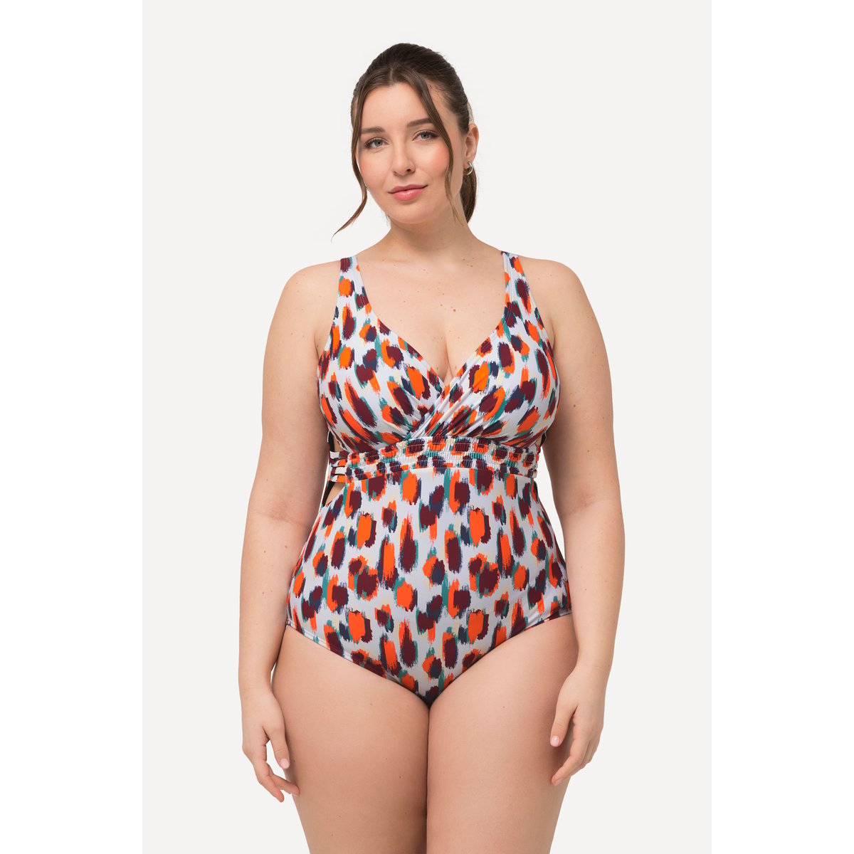 Maillot de bain à bonnets souples amovibles. blanc neige, ULLA POPKEN