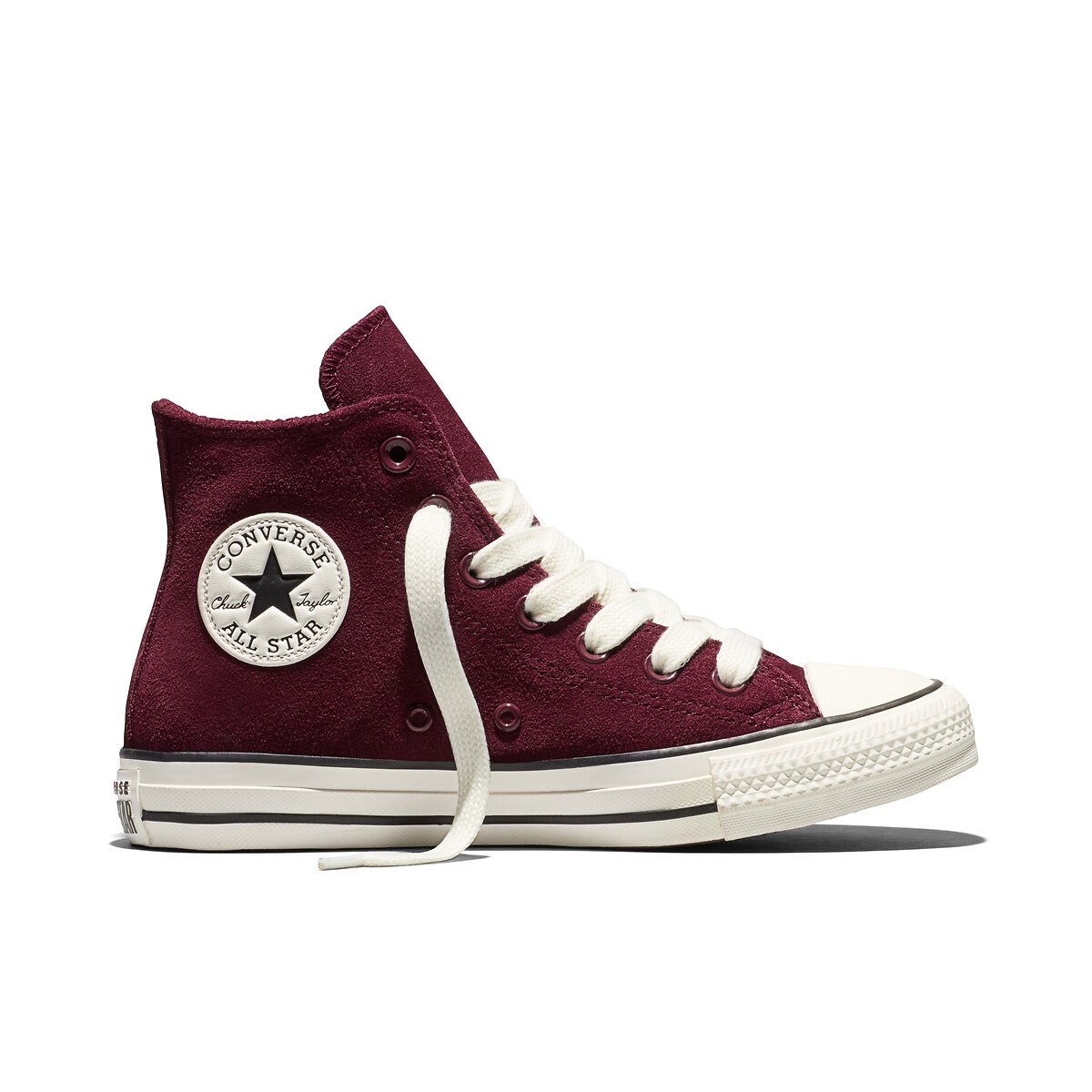 Zapatillas CHUCK TAYLOR ALL STAR HI SHERPA LACE burdeos, CONVERSE