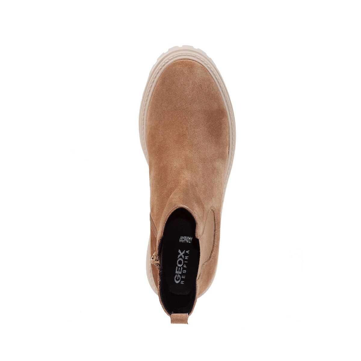 Boots chelsea respirantes Iridea camel, GEOX