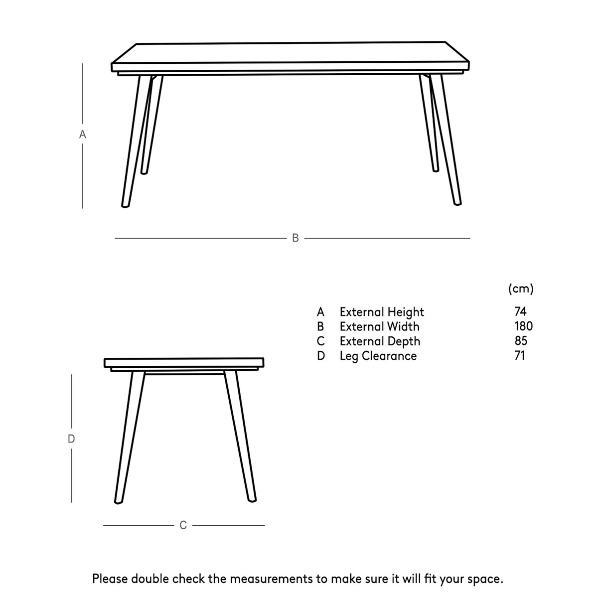 Metz Mango Wood 8 Seater Dining Table light wood, SWOON