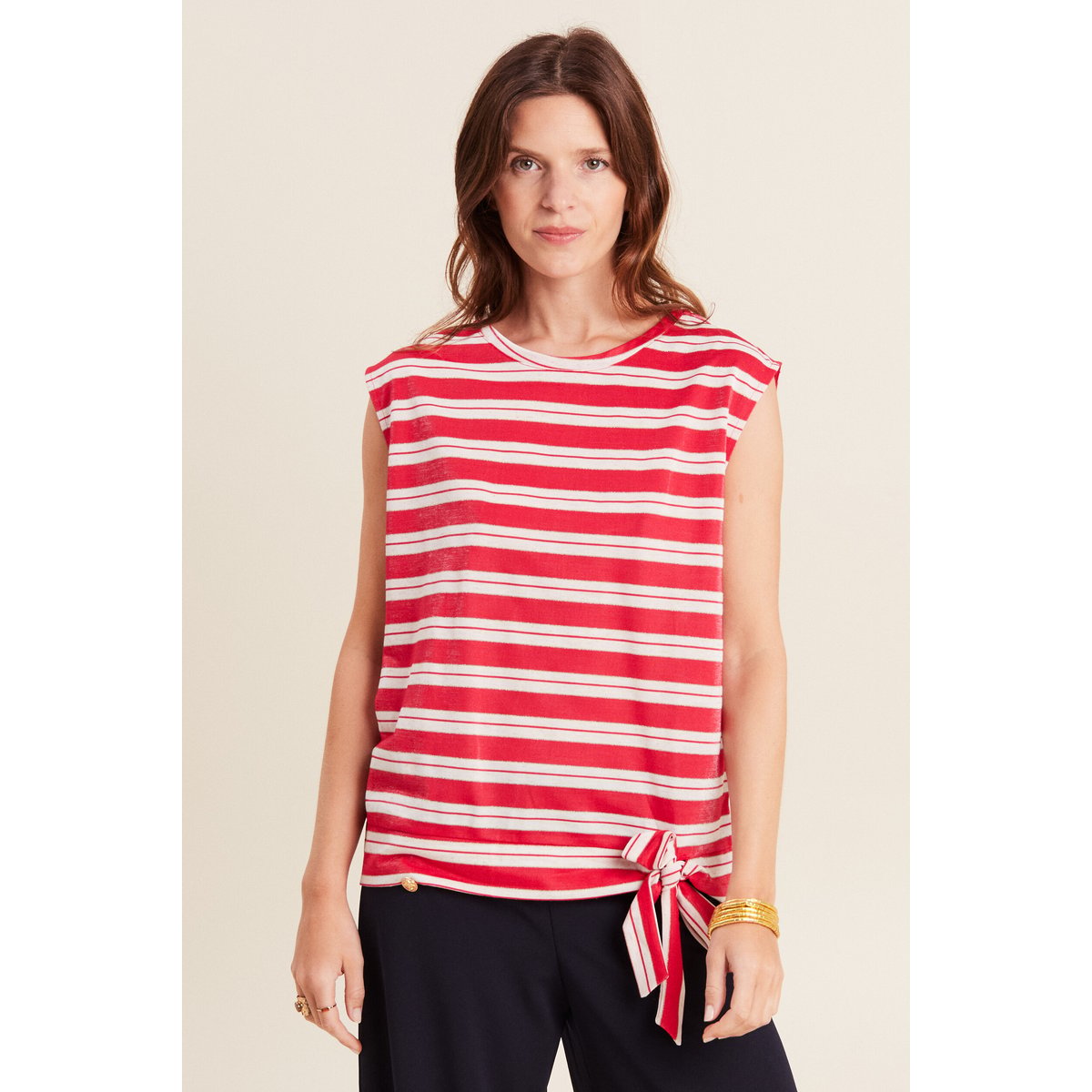 T-shirt manches courtes rouge, BREAL