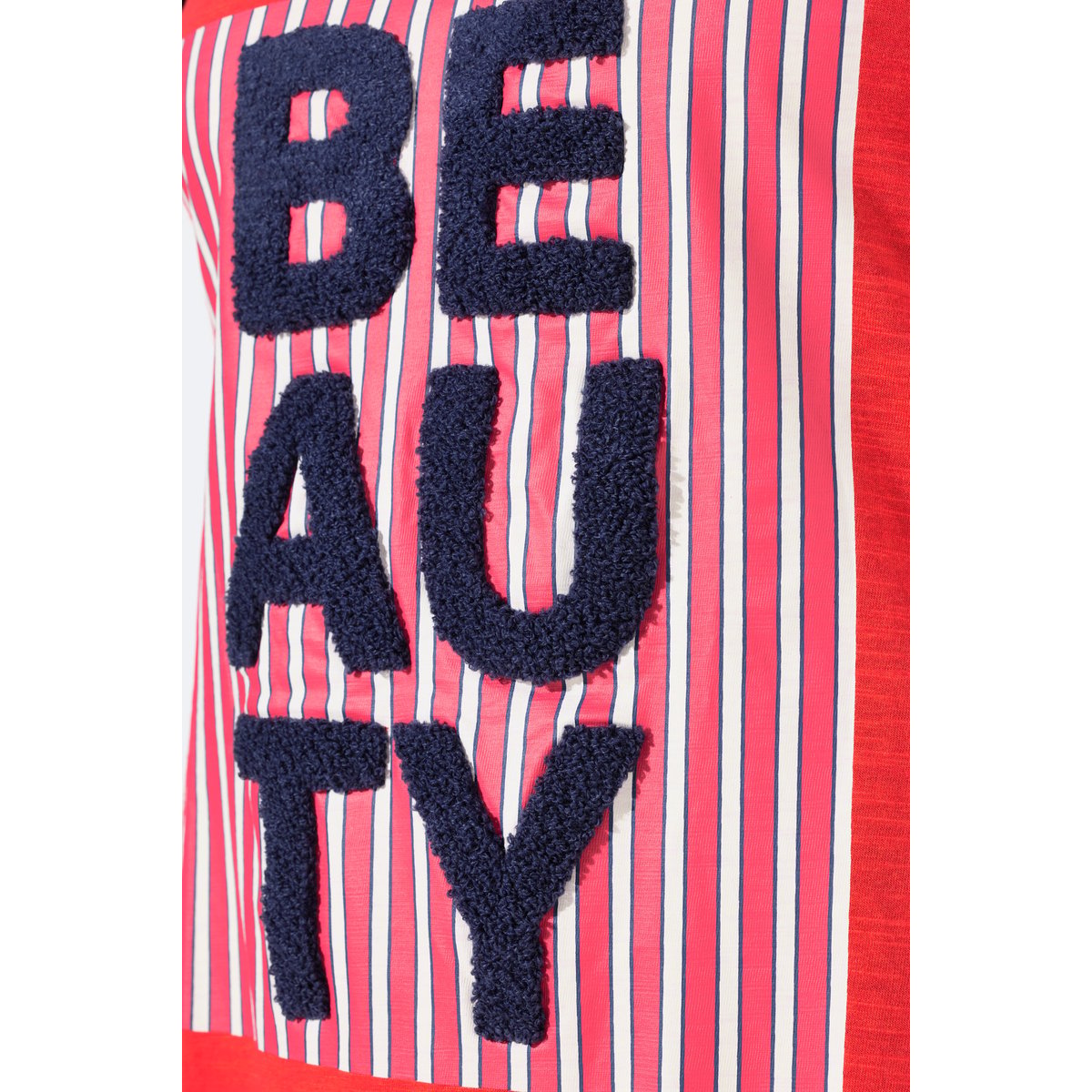T-shirt motif « Beauty » corail, ULLA POPKEN