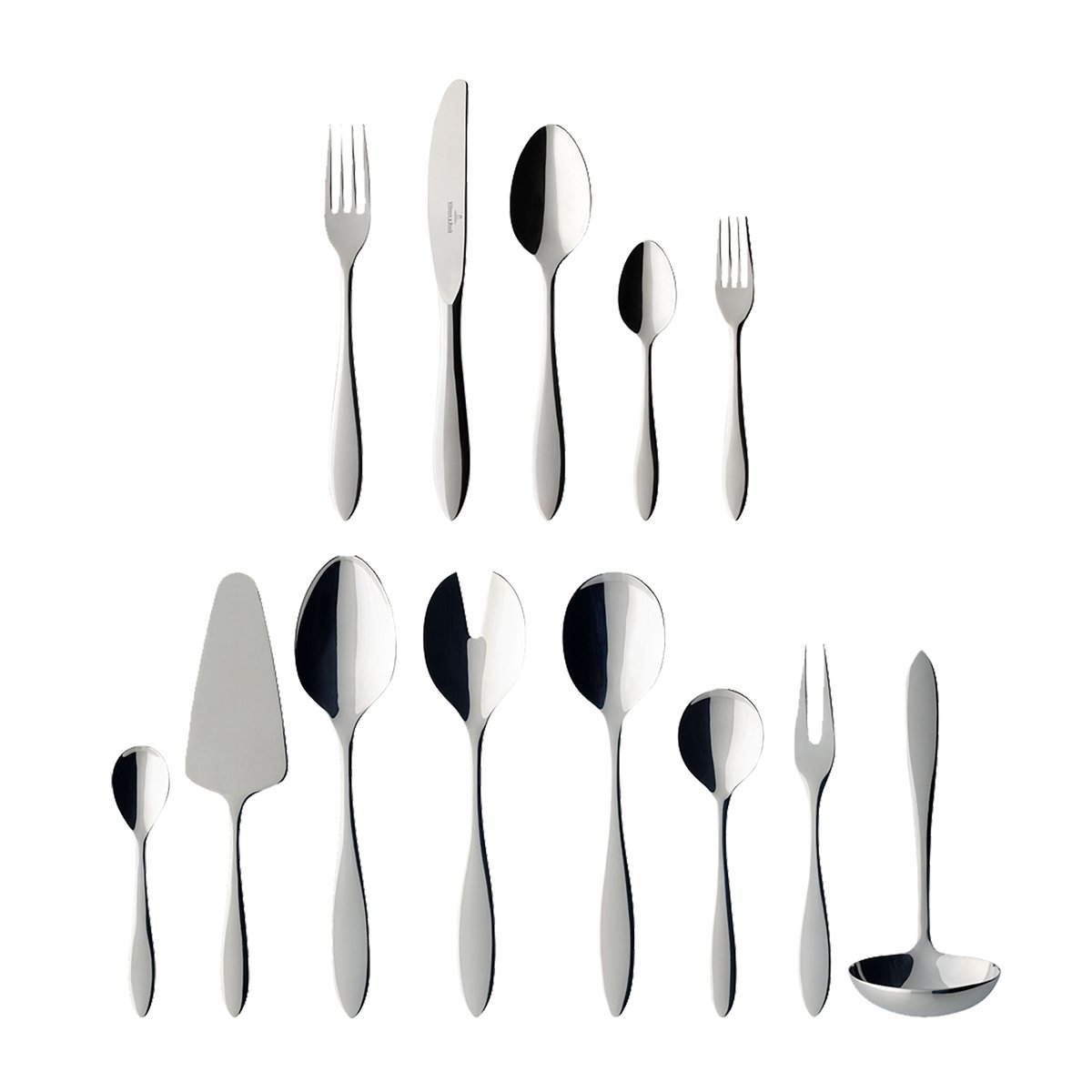 Ménagère 68Pcs. ARTHUR argent/platine, VILLEROY & BOCH