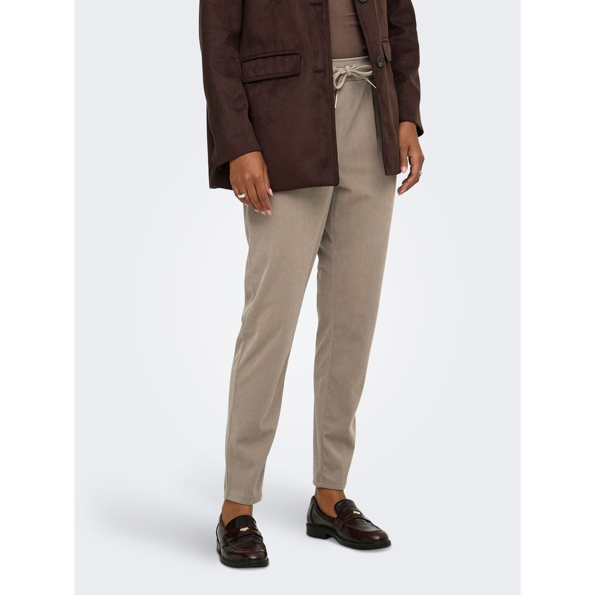 Pantalon marron - desert taupe 1, ONLY