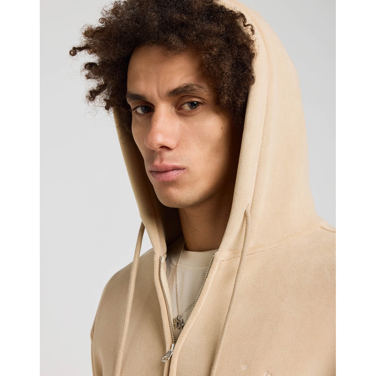SWEAT SHERPAMARRON crème, PULLIN