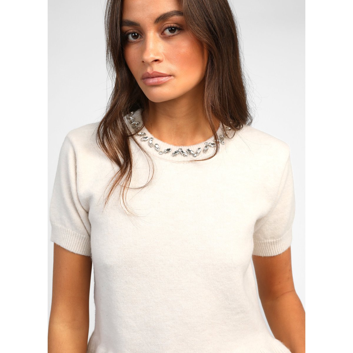 Pull NESTORINE ecru, AN'GE