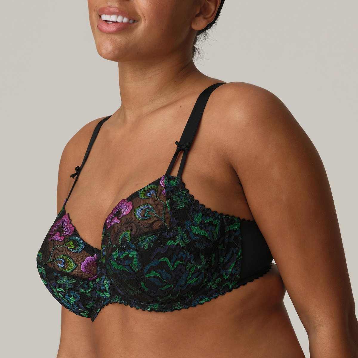 Soutien gorge emboîtant SAN ANGEL multicolor - peacock feather, PRIMADONNA