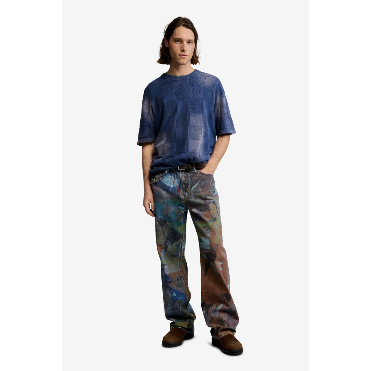 Jean gaugin bleu, DESIGUAL